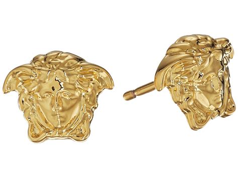 versace stud earring|vintage versace earrings.